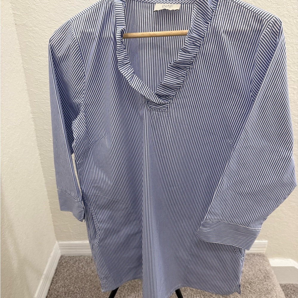Blue Striped Women's Camisole
